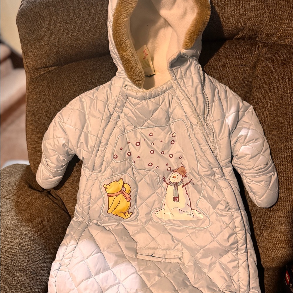Disney Baby Soft Blue Snowsuit